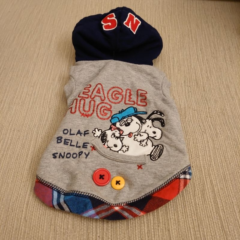 CREATIVE YOKO日本寵物服飾品牌長版帽T造型衣著（二手出清）加贈撿便袋一卷