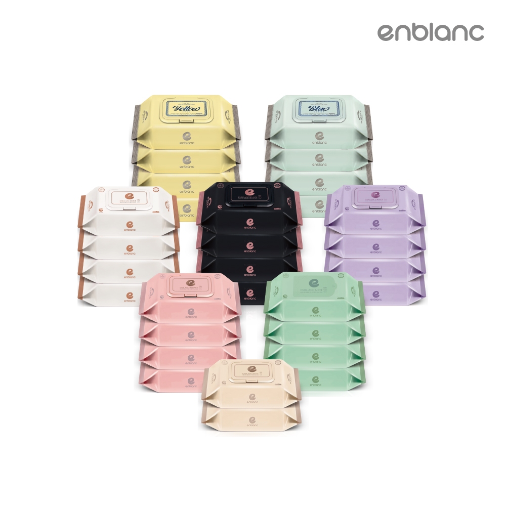 (組合) 韓國 ENBLANC 安柏兒 綜合隨身包濕紙巾豪華組30包入 (648抽)