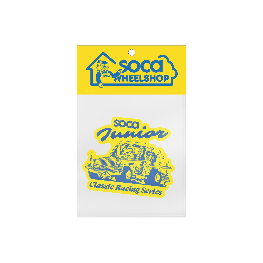 【VESPA RAGAZZO】SOCA Junior Sticker 貼紙一份