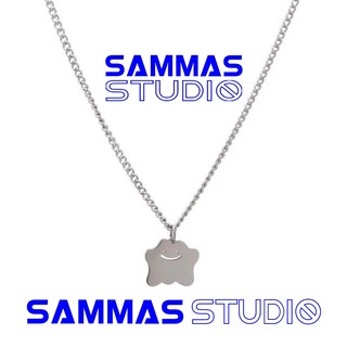 SAMMAS小紅書爆款項錬小幽靈雲朵兒項鍊ins爆款個性冷淡風毛衣配件小眾嘻哈飾品