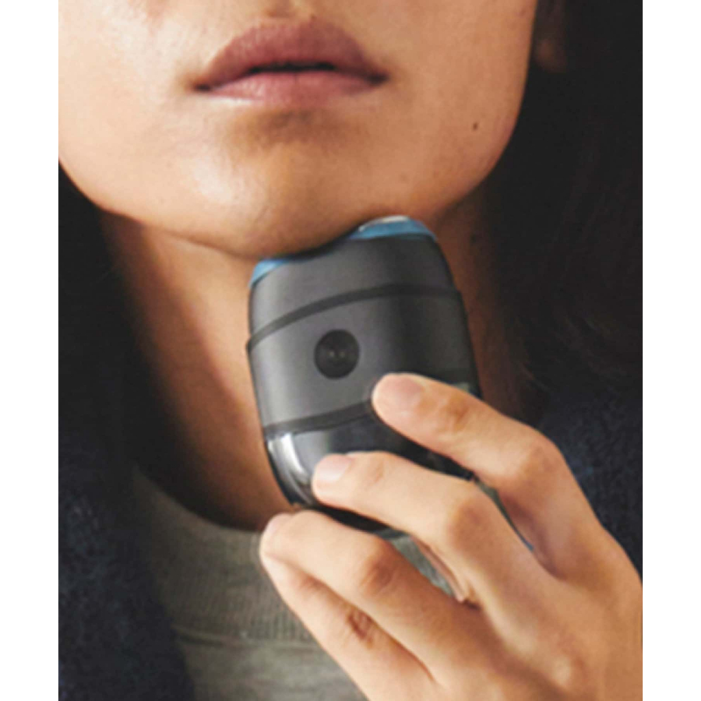 ✔現貨🍯 日本正品 3COINS USB充電雙旋刮鬍刀 刮鬍刀 電動剃鬚刀 剃鬍刀 口袋刮鬍刀剃鬚刀【J-3C290】