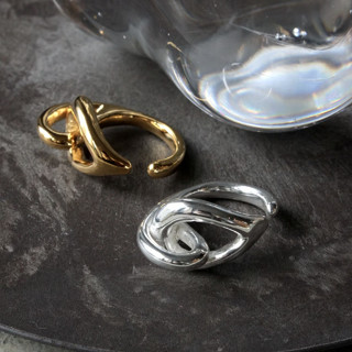 『代購』528-016 Soierie 造型戒指耳環(兩用) Clarity bit earcuff ring