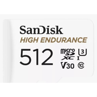 SanDisk 高耐久度影片監控專用microSDXC UHS-1記憶卡 512GB 公司貨