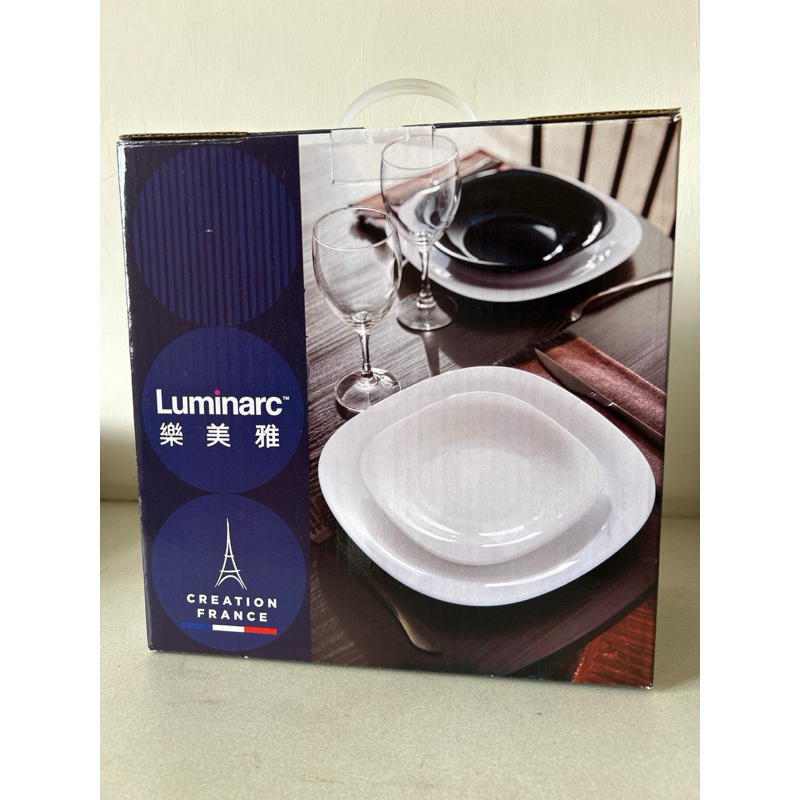 法國LUMINARC樂美雅強化餐具十件組