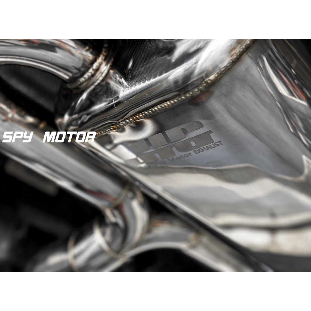 【SPY MOTOR】BMW F26 X4 JHG中尾段閥門排氣管