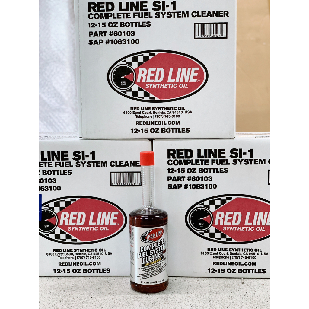 【PP保勁國際】正品總代理公司貨 REDLINE 美國紅線 SI-1 汽油精 15oz 油精 適用汽油車 箱購 附發票