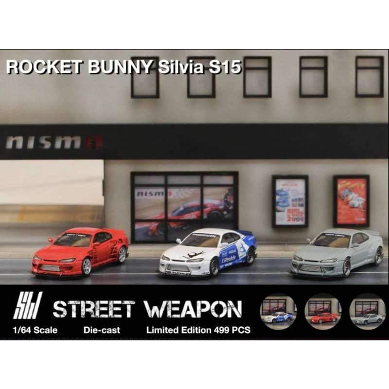 TSAI模型車販賣鋪 現貨賣場 1/64 Rocket Bunny Silvia S15