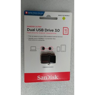 SanDisk SDDD2 Ultra 16GB OTG 雙USB手機電腦兩用隨身碟