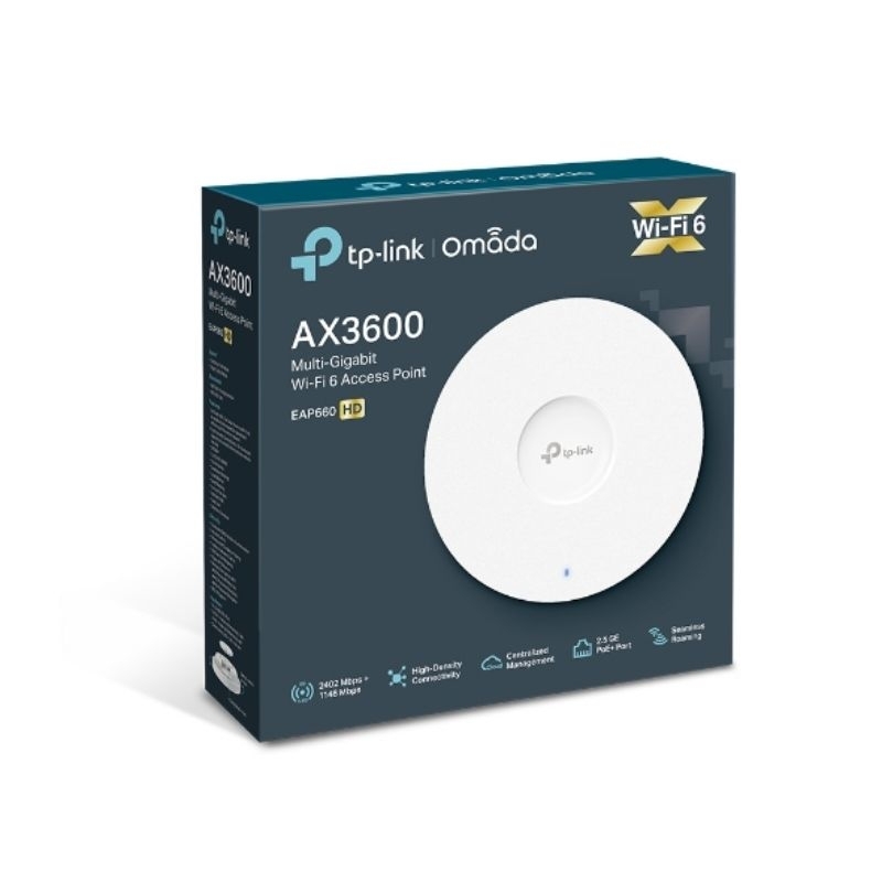 TP-Link EAP660 HD AX3600吸頂式商用Wifi分享器