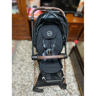 德國Cybex Mios 嬰兒雙向手推車/黑色玫瑰金 /8成新