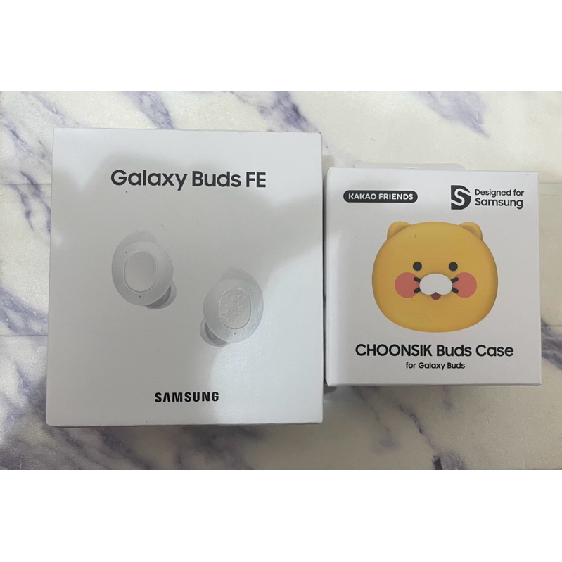 SAMSUNG Galaxy Buds FE 三星 降噪藍芽耳機．原廠保護殼(春植)