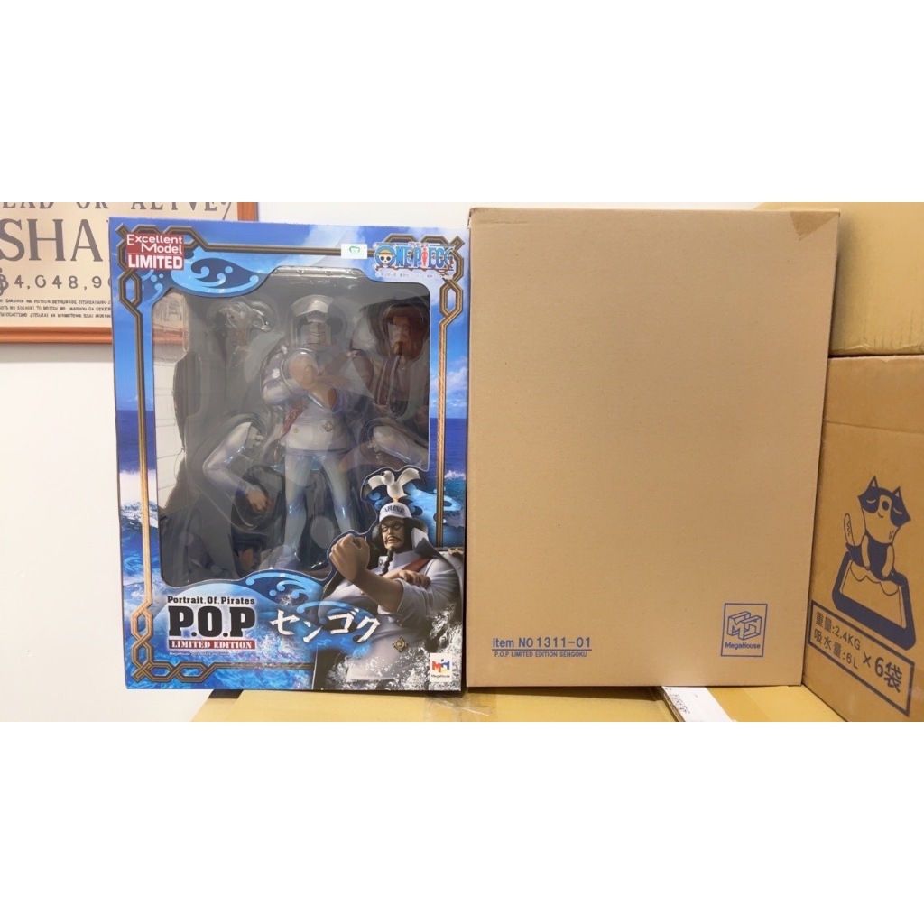 代理版 海賊王 航海王 MH POP LIMITED EDITION 海軍本部元帥 戰國(含運輸箱)