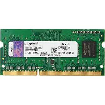 筆電記憶體 KINGSTON 4GB DDR3L 1600 MHz 1.35V SODIMM | KVR16LS11/4