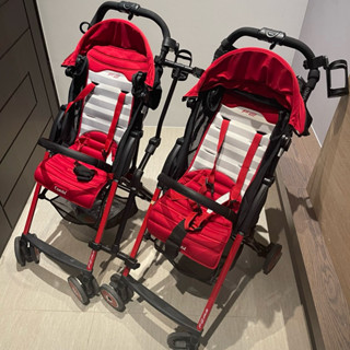 Combi雙人雙胞胎嬰幼兒童輕便手推車可拆