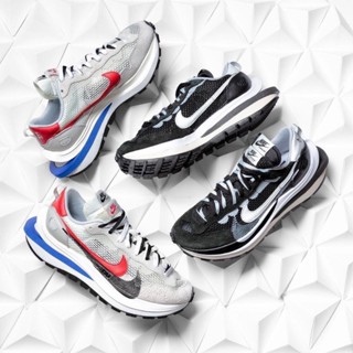 【Focus Store】預購 Sacai X Nike VaporWaffle 黑白 白藍 CV1363-001