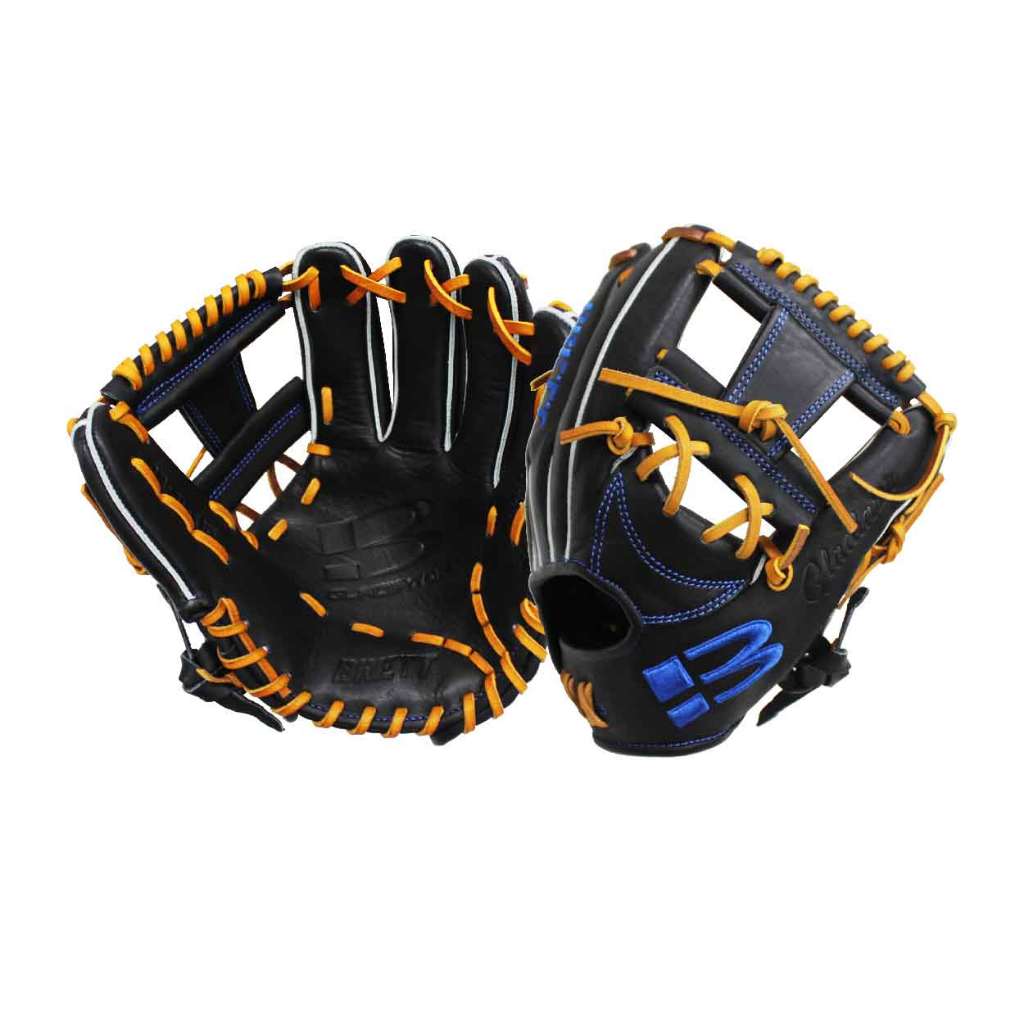 [爾東體育] BRETT 布瑞特 頂級藍標棒球手套 11.5吋 GB-BL-115 有反手 棒球手套 內野手手套 工字形