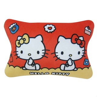 車資樂㊣汽車用品【PKTD018R-04】Hello Kitty 可愛物語系列 座椅頸靠墊 護頸枕 頭枕 午安枕 1入