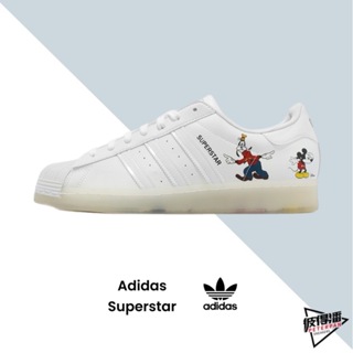 ADIDAS SUPERSTAR X DISNEY 迪士尼聯名款 果凍底 米奇 高飛 男款 GW9538【彼得潘】