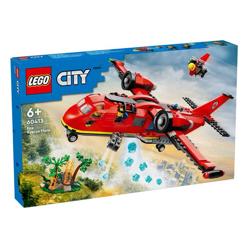 Home&amp;brick LEGO 60413 消防救援飛機 City