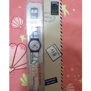 【正品 現貨】SWATCH Gent 手錶 瑞士錶 SARANGHAE SEOUL 我愛你 首爾 限量版 GZ325