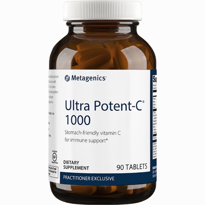 *全新*中華生醫Ultra Potent-C® 1000 (維他命C加強錠) 90顆/效期長/中文標示原廠貨