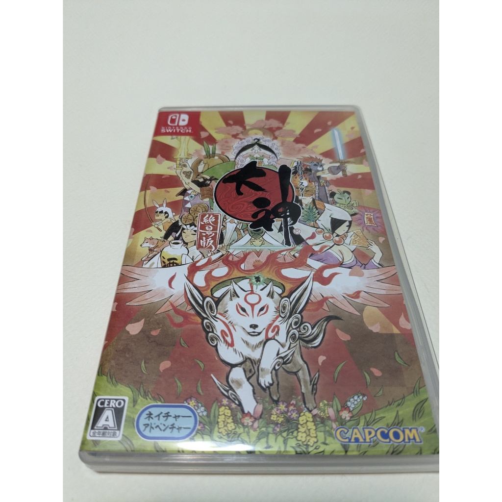 NS switch 遊戲 日版 大神 OKAMI 絕景版