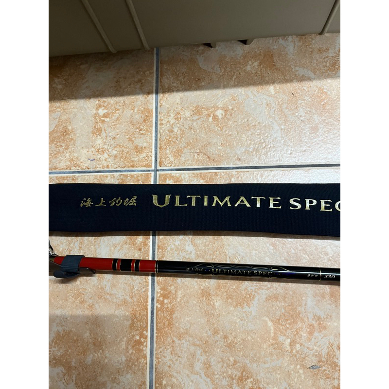 二手美品 GAMAKATSU 新款 ULTIMATE SPEC 三環海上釣堀  泳330 釣一趟