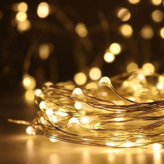 LED銅線燈絲-電池盒版 氣球布置 浪漫布置 LED燈條 燈飾 派對燈飾 裝飾燈 聖誕燈【台灣現貨】