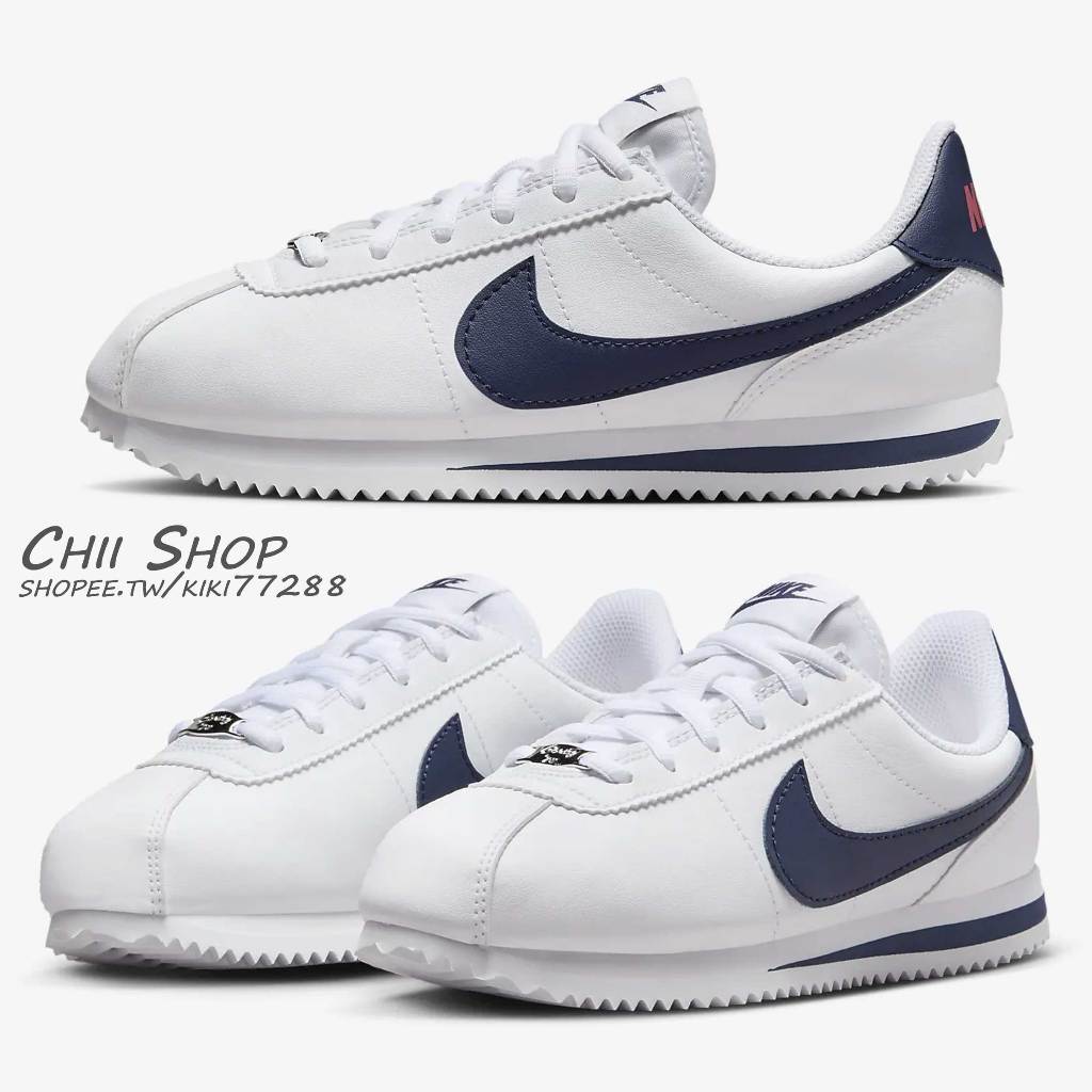 【CHII】日本 Nike Cortez Basic SL 童鞋 大童 阿甘鞋 藍勾 904764-106