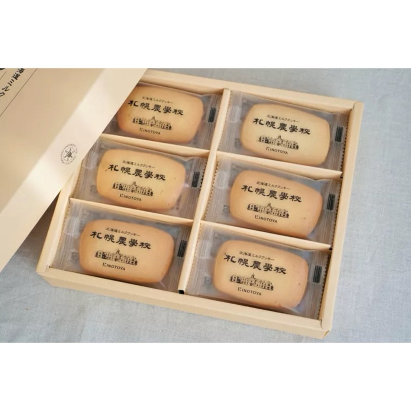 現貨✨日本Kinotoya 北海道札幌農學校 特濃牛奶餅乾24入