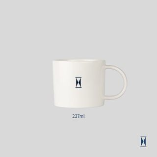 【CURISTA COFFEE 】奎士珍藏凹刻咖啡杯(米白) 237ml / 8oz (馬克杯 水杯)