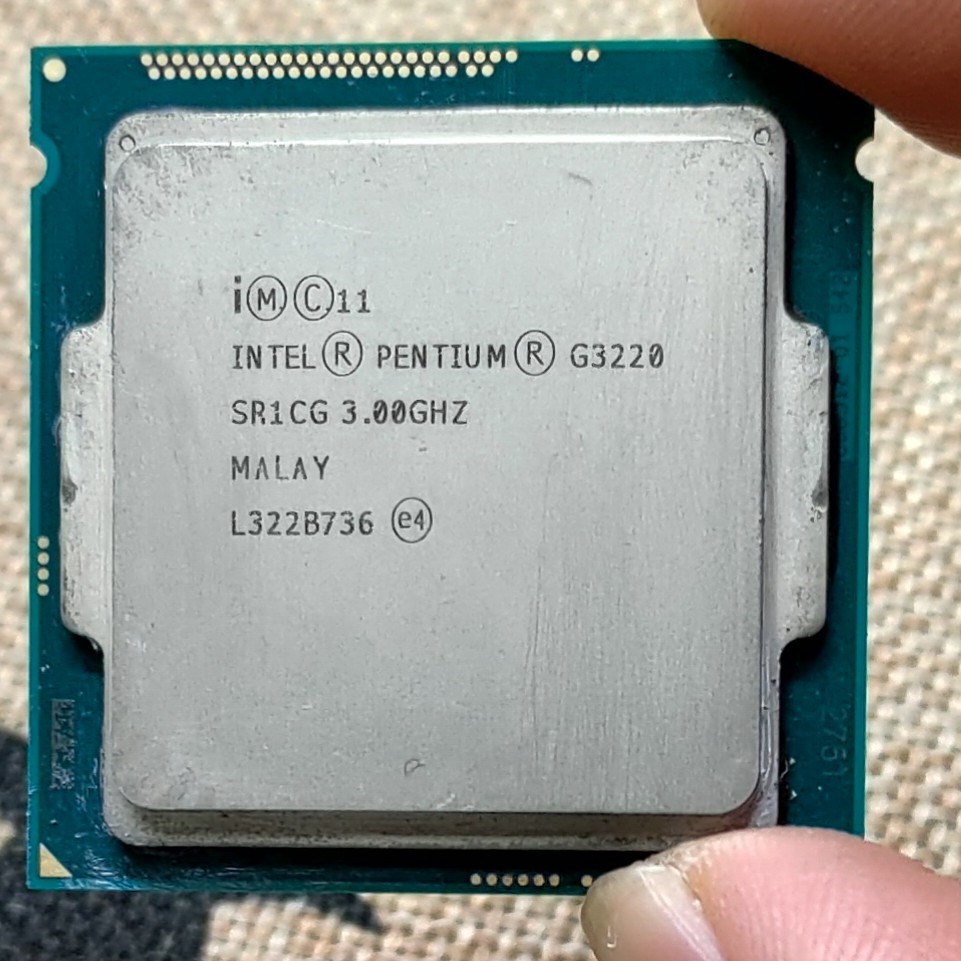 INTEL G3220 CPU 1150腳位 Pentium 3.0G 3M 二手良品 INTEL第四代 功能正常
