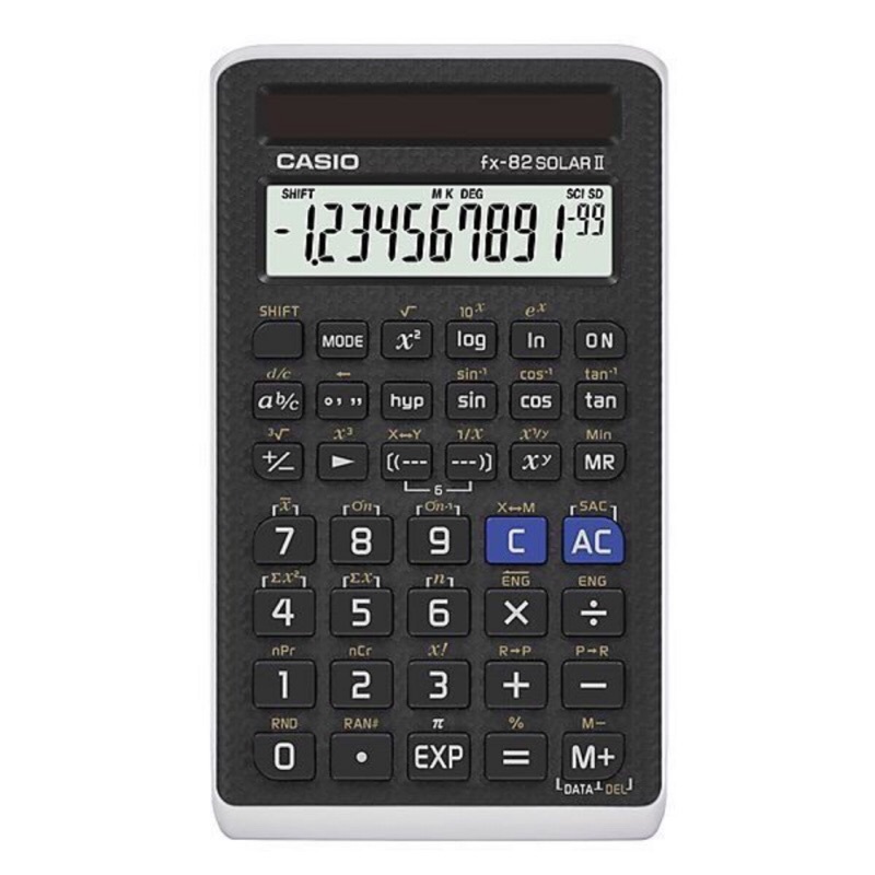 含稅附發票【奇奇文具】卡西歐CASIO FX-82 SOLAR-2 國家考試用計算機