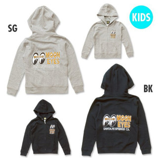 秋冬新品MOONEYES hape Logo Light Zip Parka小朋友連帽外套 [SMC585]