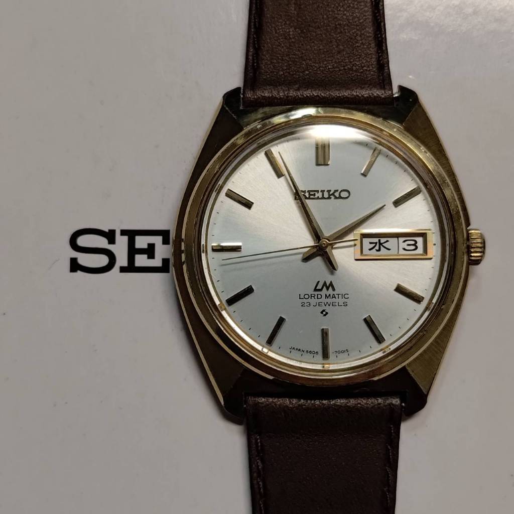 Seiko LM 國有鐵道紀念錶 自動上鍊  1970s SEIKO LORD MATIC 機械錶
