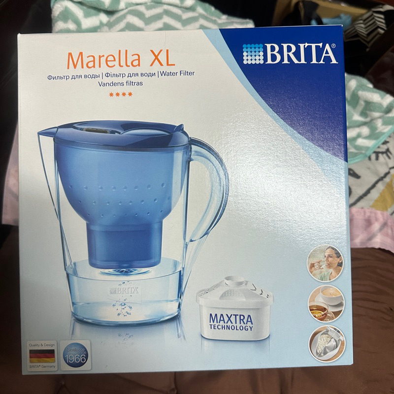 德國原裝 BRITA 濾水壺 Marella馬利拉3.5公升 XL 真品