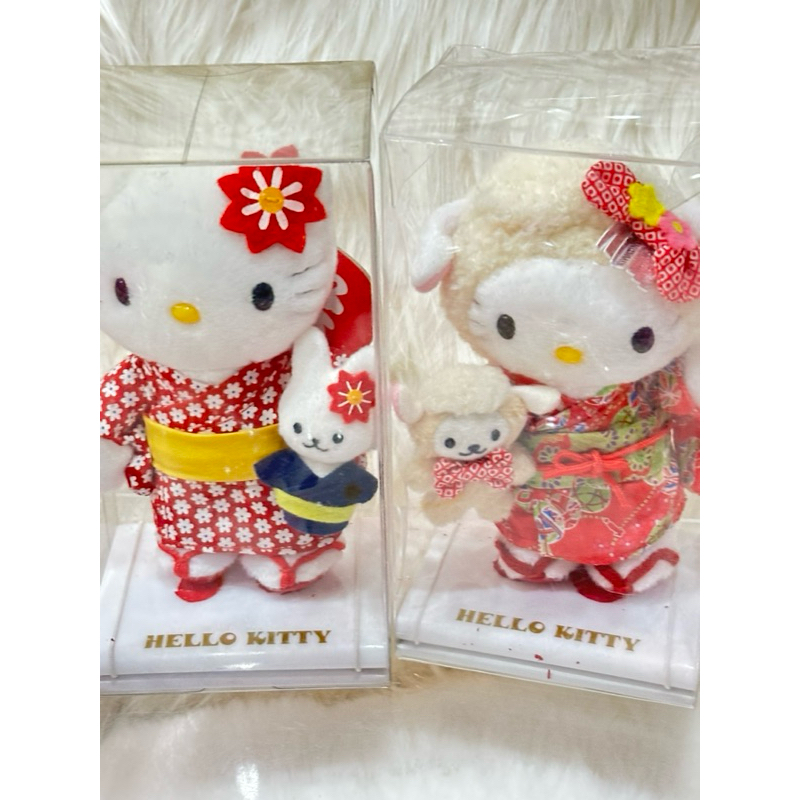 日本進口Hello Kitty日式和風小型的和服娃娃