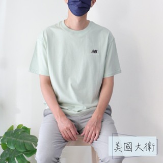 《美國大衛》New Balance NB 短袖 上衣 衣服 T恤 短T Tee 男 tshirt【UT21503】