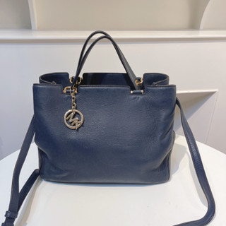 MICHAEL KORS 真皮牛皮 兩用 肩背 手提包 托特包 MK包包