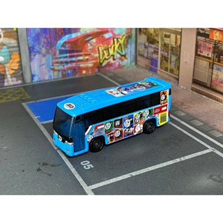 TOMICA-A16-無盒戰損-舊款湯瑪士樂園遊園巴士