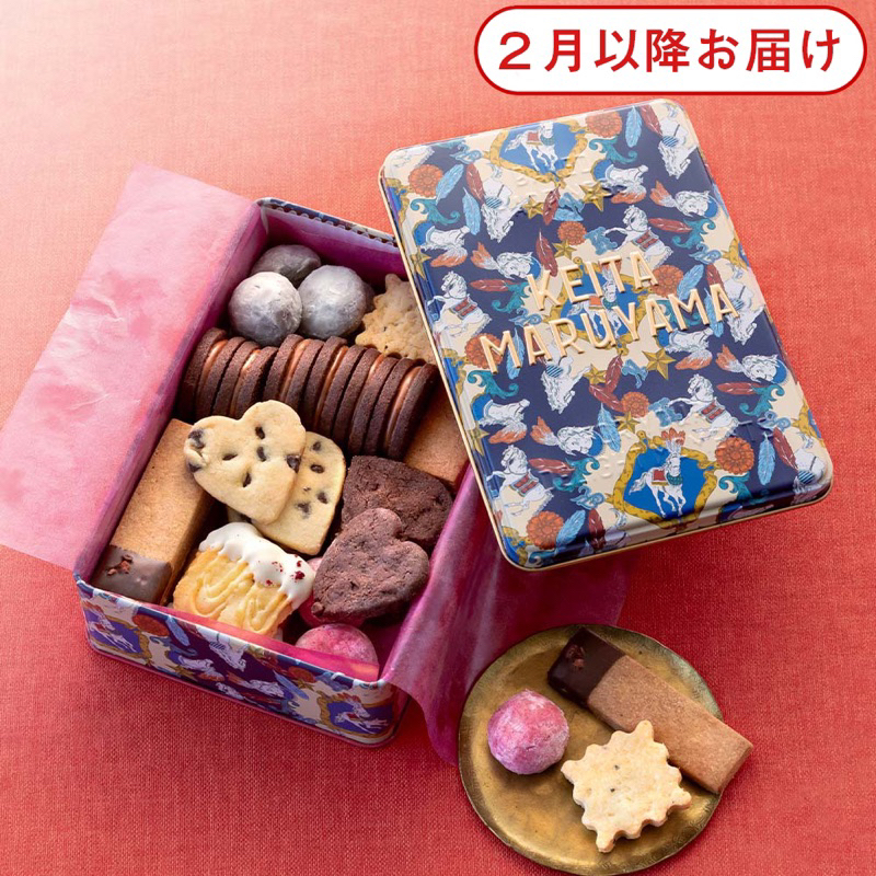 KEITA MARUYAMA 丸山敬太 情人節 鐵盒 餅乾 巧克力 限定 手工 設計 日本代購