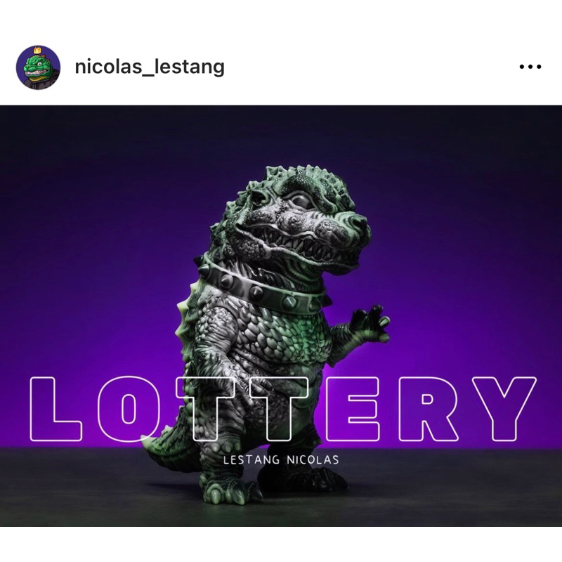 LESTANG NICOLAS　DAGONZILLA　JUNGLE 🔺狗吉拉- DAGONZILLA（GID MARBLE） SOLD OUT - THANK YOU