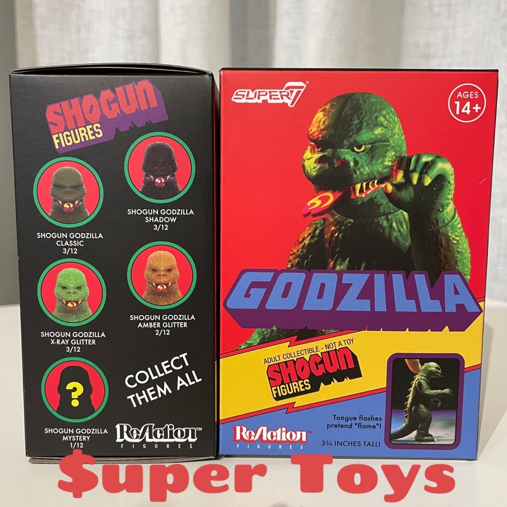 《$uper Toys》全新現貨 盒玩 盲盒 盒抽 SUPER7 哥吉拉 Godzilla 軟膠公仔 可動 公仔 玩具