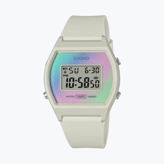 【CASIO 卡西歐】粉彩漸層電子錶 LW-205H-8A 35mm 現代鐘錶