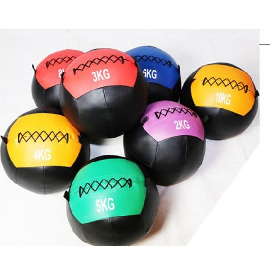 工廠直銷健身藥球PU軟式健身房鍛煉非彈力平衡藥牆球藥球健身球健身球