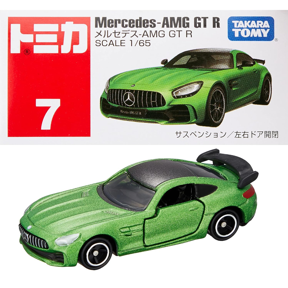 &lt;熊葛&gt; 全新正版現貨 TOMICA 多美 07 賓士 Benz AMG GT R No. 7 跑車 紅白盒