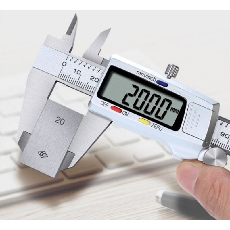 現貨-電子數顯卡尺（不銹鋼卡尺）0-150mm白鐵卡尺不鏽鋼游標卡尺 游標卡尺 數顯卡尺
