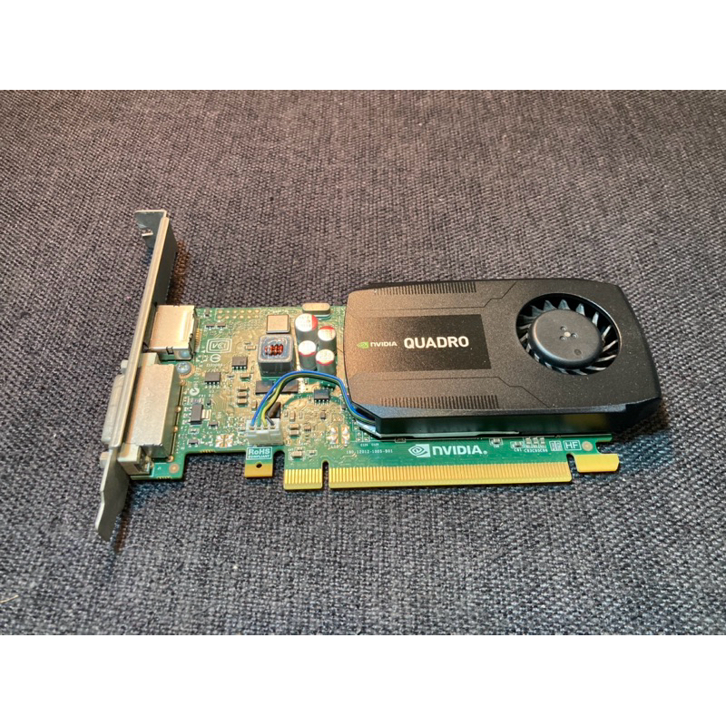 二手顯示卡 NVIDIA QUADRO K600 功能正常