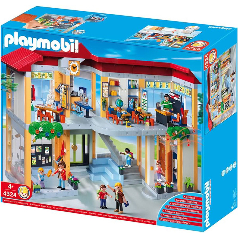 Playmobil 摩比 4324 我的學校