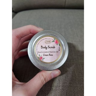 全新 Sabon 以色列綠玫瑰 磨砂膏 60g